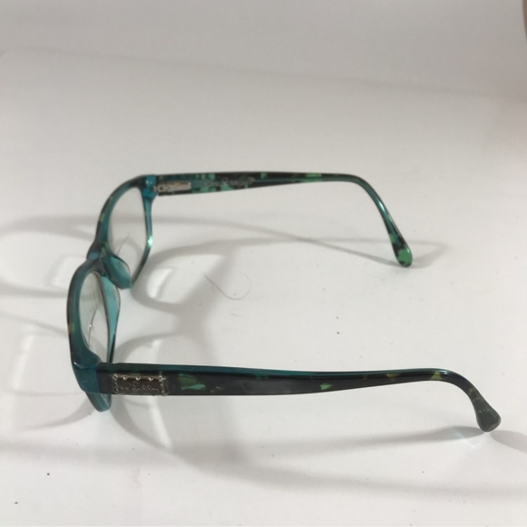 Lilly Pulitzer Alexi glasses frames Tortoise Aqua - Picture 5 of 10